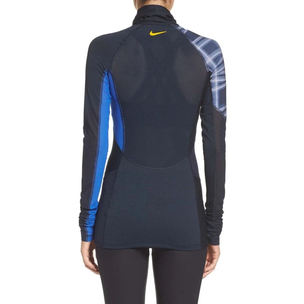 Nike Training Pullover Hypercool Blue Long Sleeve Shirt